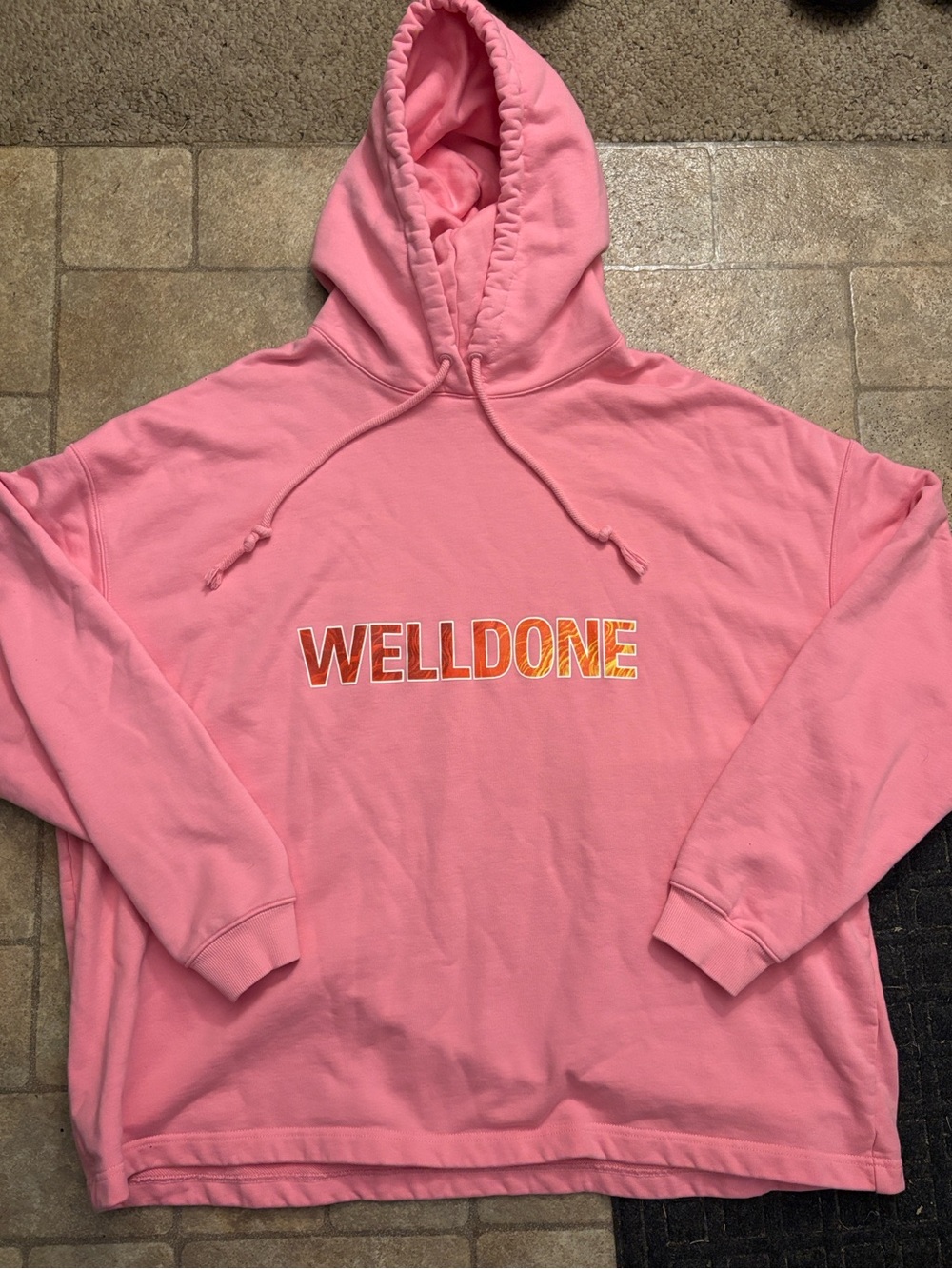 WELLDONE 2019 release graphic hoodie
